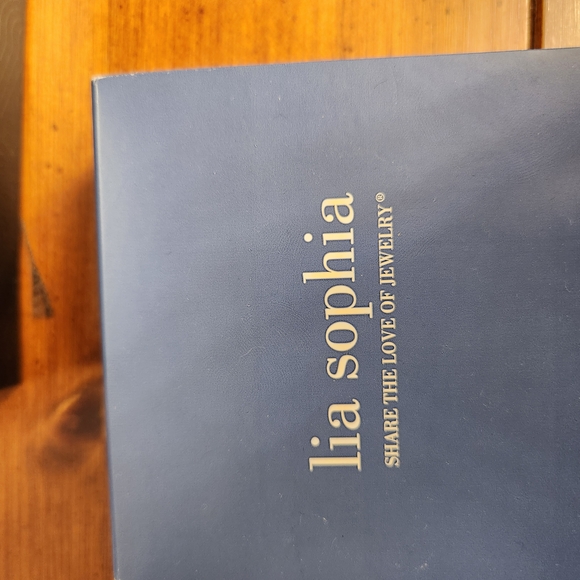 Lia Sophia Jewelry Box - Blue - Picture 1 of 3